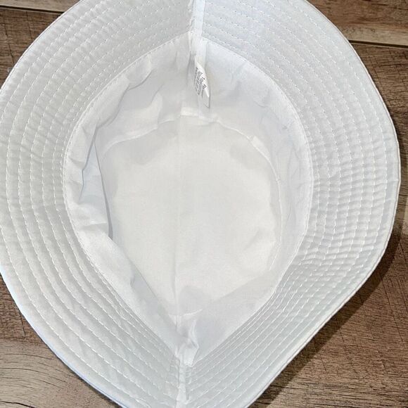 Toptie Harvard Softball Bucket Hat Cotton White New - Picture 3 of 5